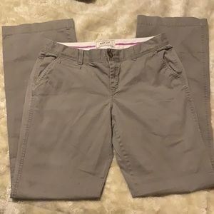 OLD NAVY KHAKI PANTS BOOT CUT SIZE 10